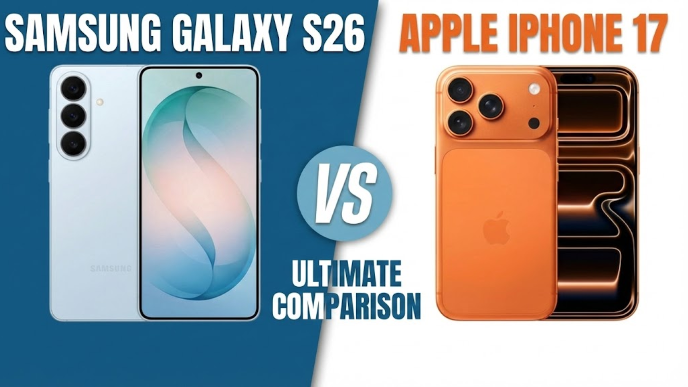 Apple iPhone 17 vs Samsung Galaxy S26: Price in India, Specifications