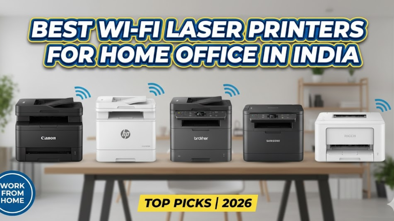 Best Wi-Fi Laser Printers for Home Office in India