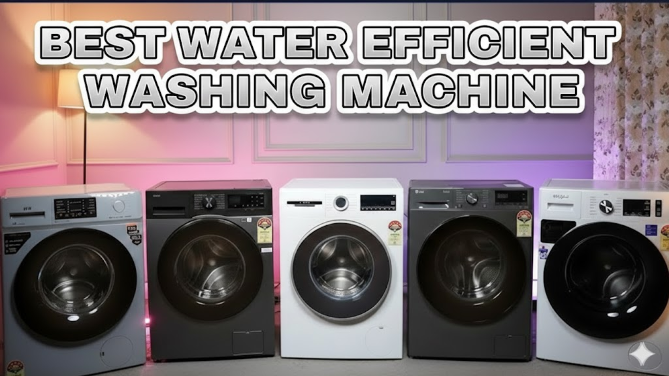 Best Water-Efficient Washing Machines in India 2026:  Top 7–9kg Models