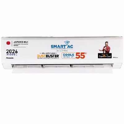 CS/CU-NU18BKY5WX Panasonic 1.5 Ton 5 Star Premium WiFi Inverter Smart Split AC