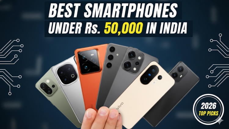 Best Smartphones Under Rs. 50,000 in India