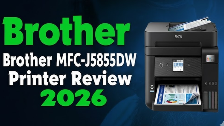 Brother MFC-J5855DW Printer Review 2026: Features, Specs, Performance