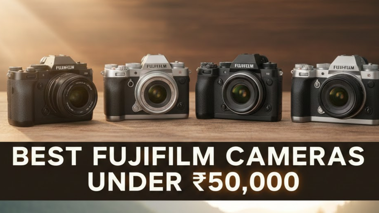 Best Fujifilm Cameras in India Under 50000