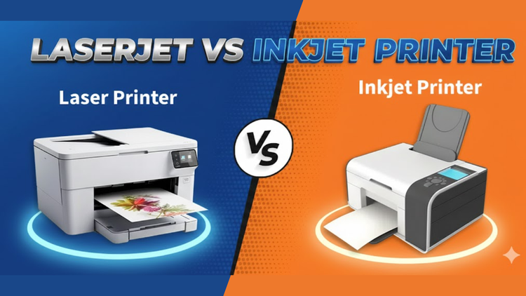 Laser Printer vs Inkjet Printer: Key Differences, Pros, Cons